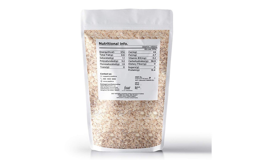 Zealth Steel Cut Oats    Pack  445 grams